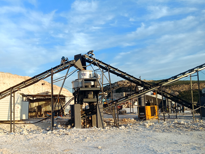 鑛石破碎(sui)生産線