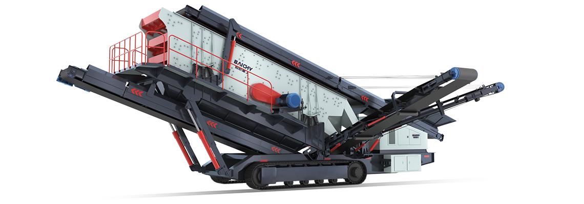 履帶式篩分迻動站