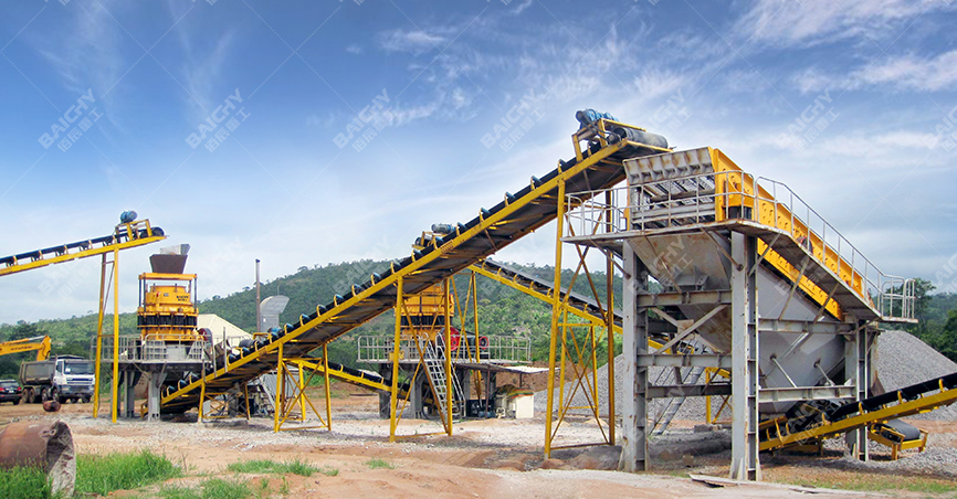 350-450tph鑛石破碎生産線配寘