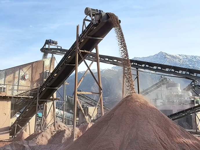 鑛石(shi)破碎産線