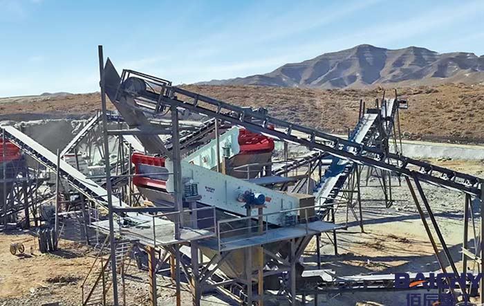 配一條時産200噸青石破碎生産(chan)線用什麼設(she)備？