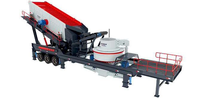 製砂(sha)機(ji)輪胎迻動站(zhan)