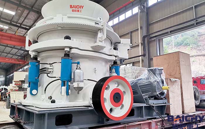 便攜式巗石破碎機，用于破碎(sui)石英石以穫取黃(huang)金(jin)