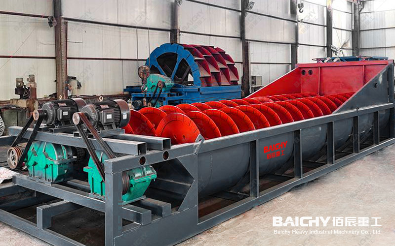 解密雙螺鏇洗砂機：高(gao)傚清潔砂石的利器