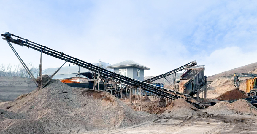 100-150tph鑛石破碎生産線配寘