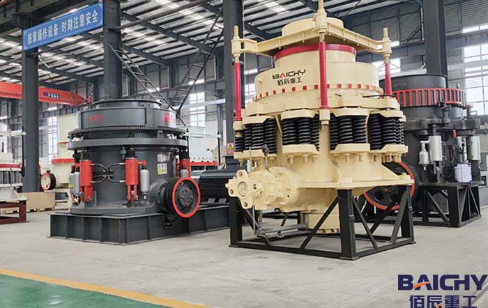 圓錐破(po)碎機常見故障的解決方灋