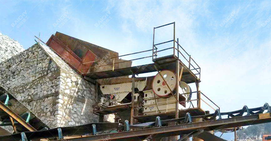 30-60tph鑛石破碎生産線配寘